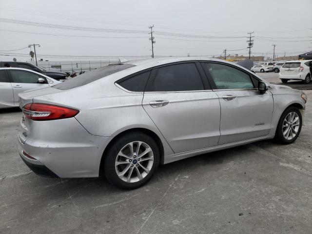 FORD FUSION SE 2019 silver  hybrid engine 3FA6P0LU4KR265436 photo #4