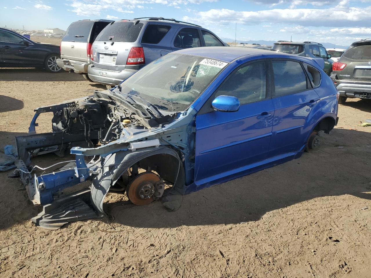 Lot #2972151119 2012 SUBARU IMPREZA WR