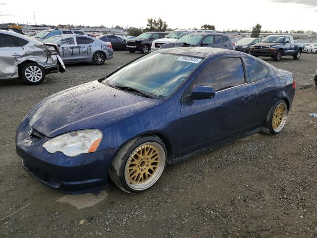 ACURA RSX 2004 blue hatchbac gas JH4DC53834S011056 photo #1