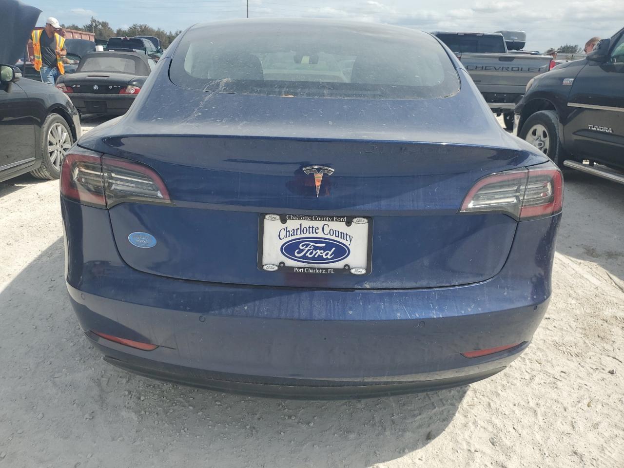 Lot #2994245902 2022 TESLA MODEL 3