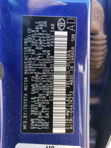 2016 TOYOTA COROLLA L - 2T1BURHE6GC495158