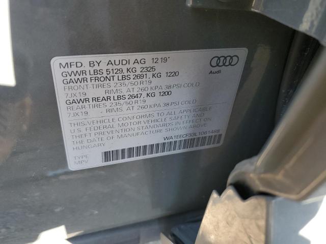 2020 AUDI Q3 PREMIUM - WA1EECF33L1061488