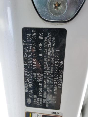 2019 KIA STINGER GT - KNAE35LC1K6051231