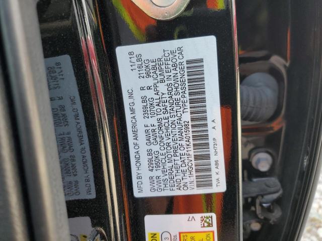 2019 HONDA ACCORD LX - 1HGCV1F11KA015982