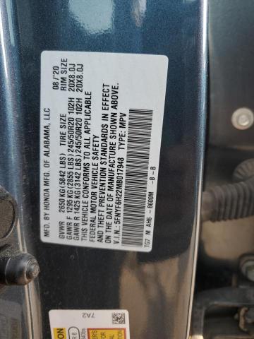 2021 HONDA PILOT SE - 5FNYF6H22MB017948