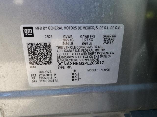 2023 CHEVROLET EQUINOX LS - 3GNAXHEG3PL206017