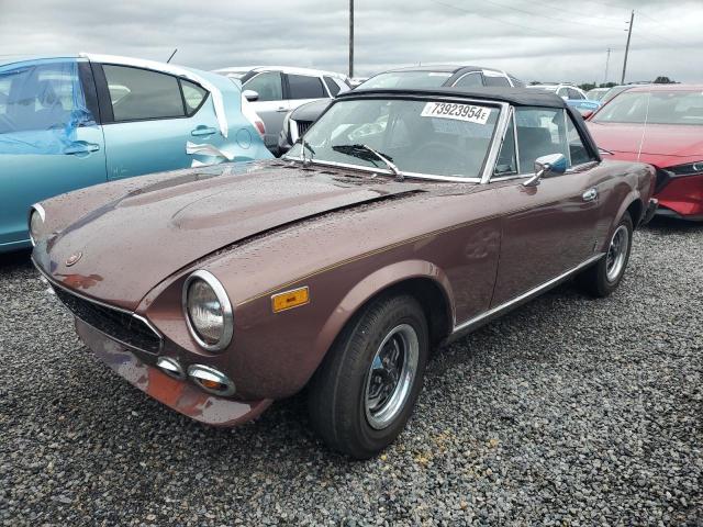 FIAT 124 SPIDER 1979 brown   124CS20146682 photo #1