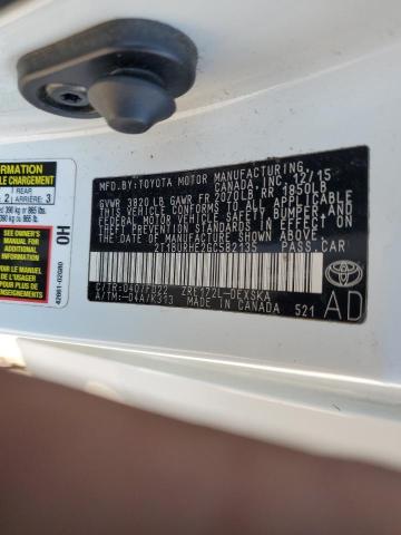 2016 TOYOTA COROLLA L - 2T1BURHE2GC582135