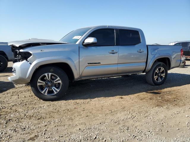 TOYOTA TACOMA DOU 2017 silver  gas 3TMAZ5CN3HM049605 photo #1