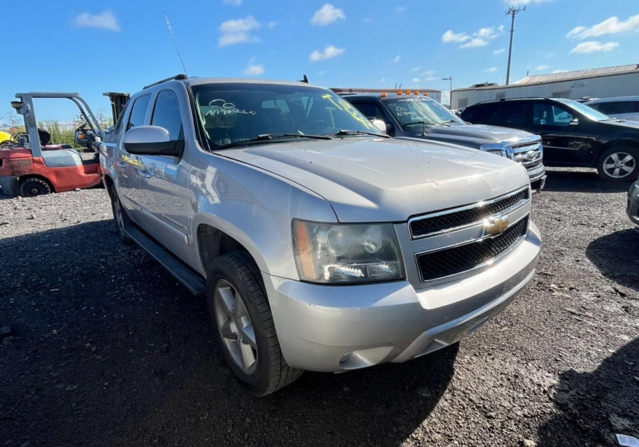 CHEVROLET AVALANCHE 2007 gray crew pic flexible fuel 3GNFK123X7G230689 photo #1