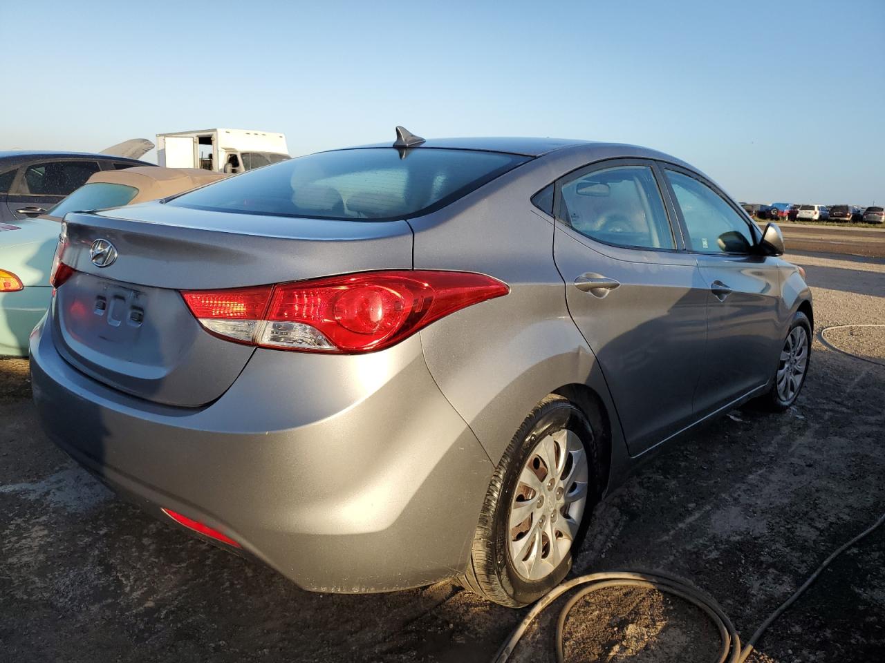 Lot #2986717128 2012 HYUNDAI ELANTRA GL