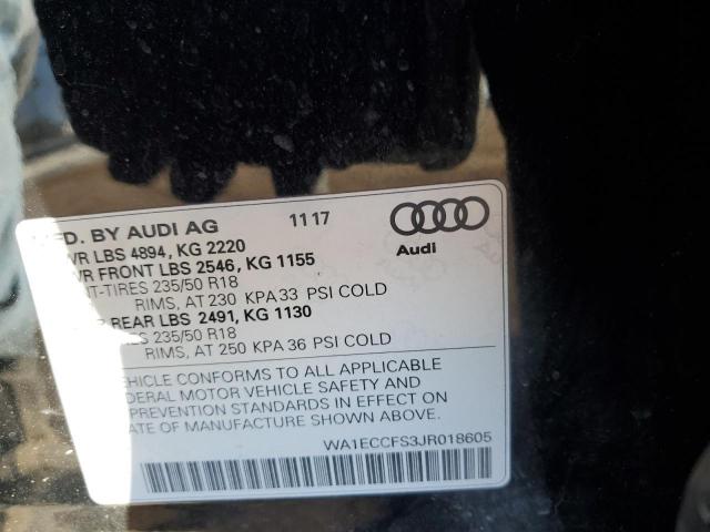 2018 AUDI Q3 PREMIUM - WA1ECCFS3JR018605