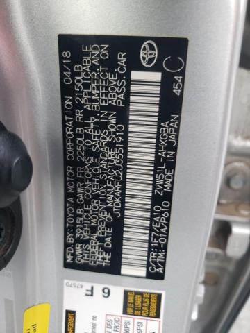2018 TOYOTA PRIUS - JTDKARFU2J3551910