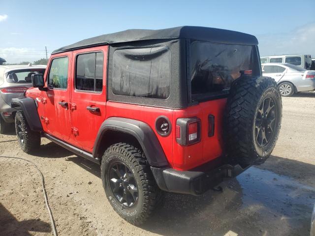 VIN 1C4HJXDN1MW627534 2021 Jeep Wrangler, Sport no.2