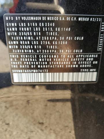 2023 VOLKSWAGEN TIGUAN SE - 3VVNB7AX5PM074172