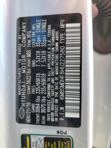 2017 HYUNDAI SANTA FE S - KM8SMDHF8HU227580