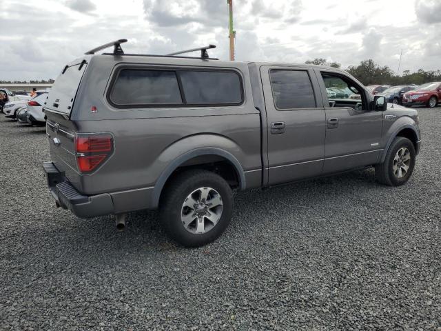 FORD F150 SUPER 2014 gray  gas 1FTFW1ET3EKD92355 photo #4