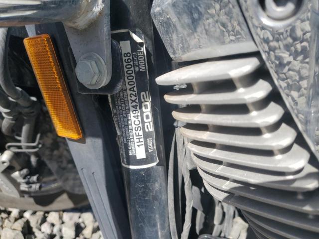 2002 HONDA VTX1800 S 1HFSC494X2A000068