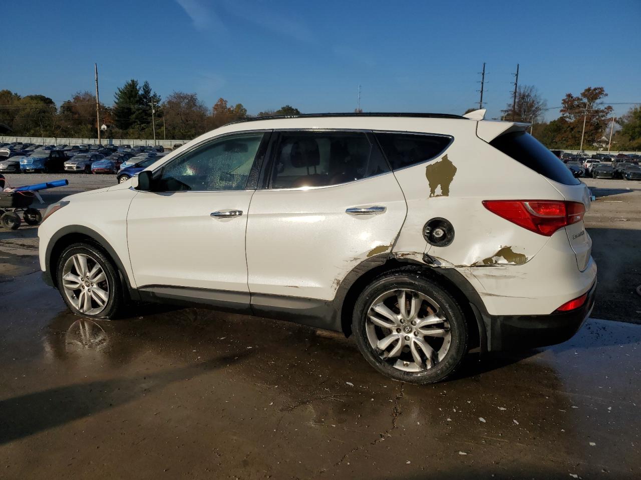 Lot #2945560238 2013 HYUNDAI SANTA FE S