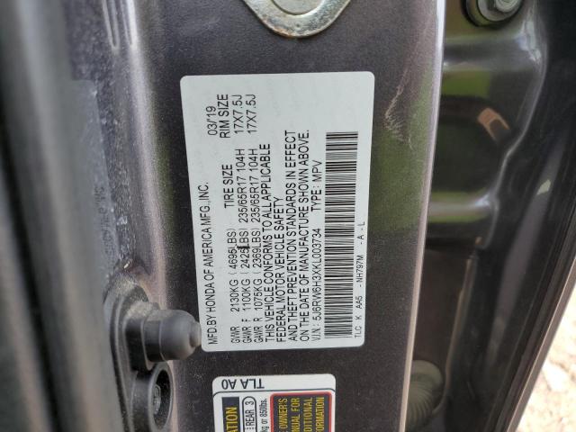 2019 HONDA CR-V LX - 5J6RW6H3XKL003734