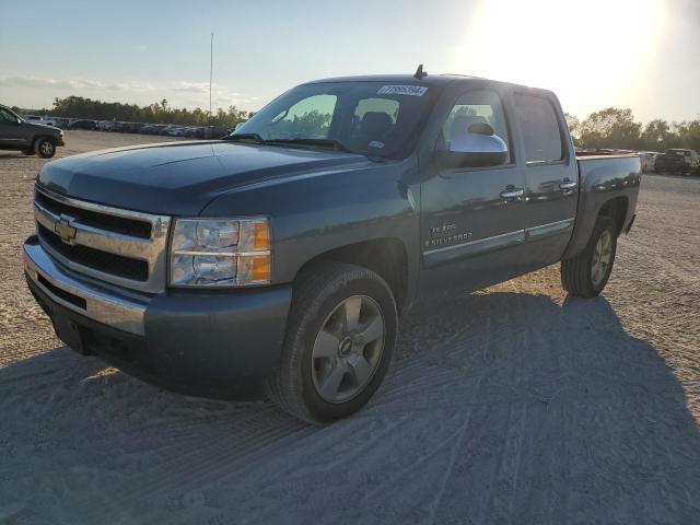 CHEVROLET SILVERADO 2009 blue  flexible fuel 3GCEC230X9G225233 photo #1