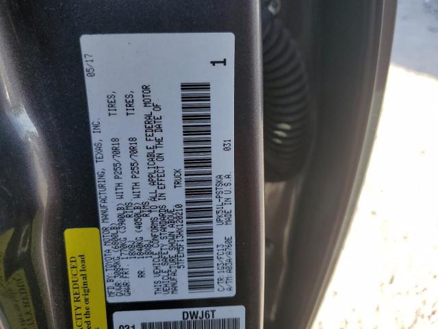 2017 TOYOTA TUNDRA CRE - 5TFEM5F13HX120210