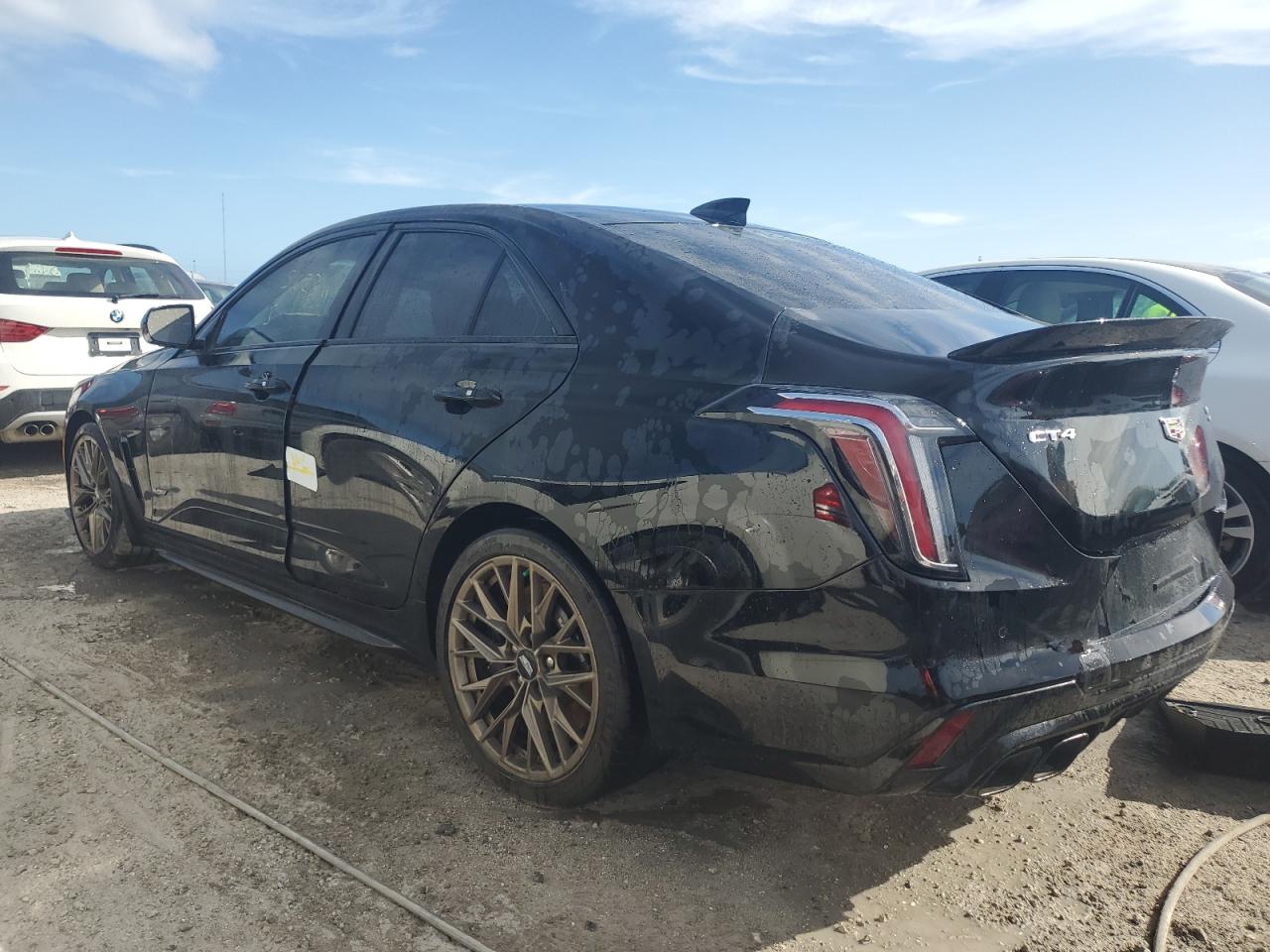 Lot #2974716437 2023 CADILLAC CT4-V BLAC