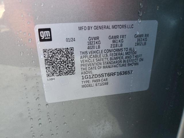 2024 CHEVROLET MALIBU LT - 1G1ZD5ST6RF163657