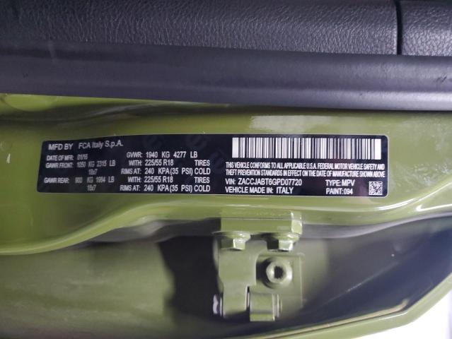 2016 JEEP RENEGADE L - ZACCJABT6GPD07720