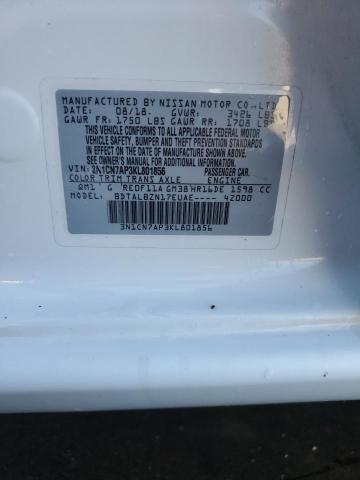 2019 NISSAN VERSA S - 3N1CN7AP3KL801856