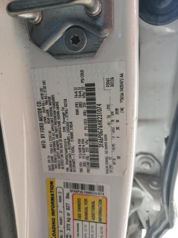 2017 FORD FUSION S - 3FA6P0G76HR231074