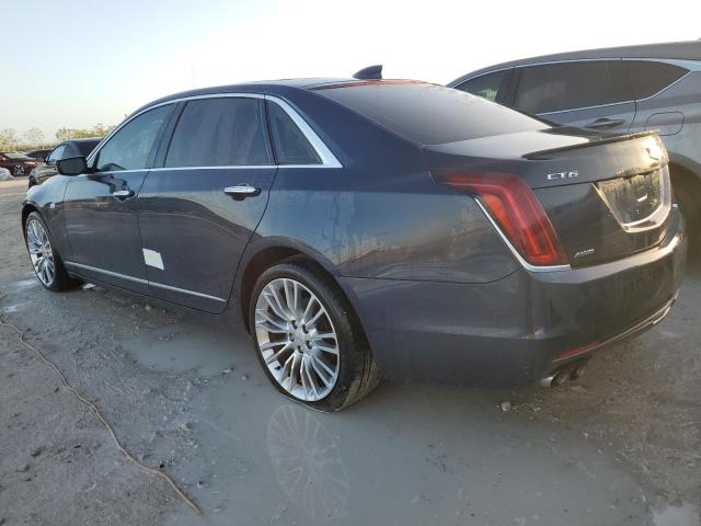 CADILLAC CT6 LUXURY 2017 blue  gas 1G6KD5RS5HU175317 photo #3