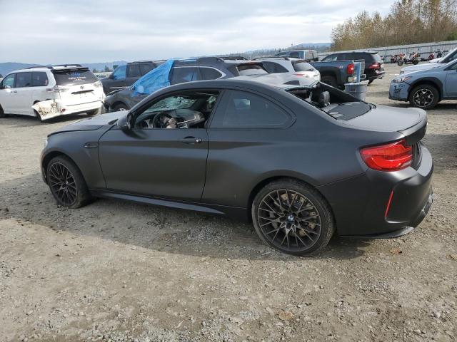 BMW M2 COMPETI 2019 blue  gas WBS2U7C56KVJ07484 photo #3