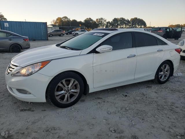 HYUNDAI SONATA SE 2013 white  gas 5NPEC4AC7DH726069 photo #1