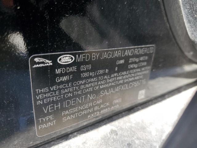 2020 JAGUAR XE S SAJAJ4FX0LCP55716