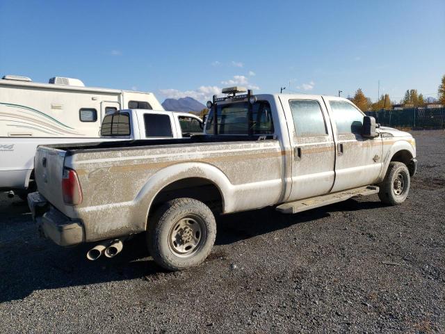 FORD F250 SUPER 2011 white crew pic diesel 1FT7W2BT0BEB15624 photo #4