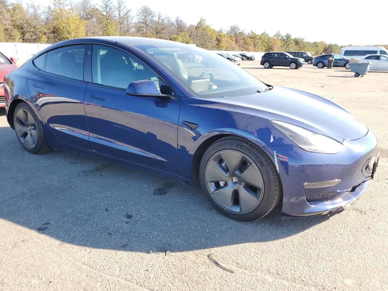 Lot #2988350797 2022 TESLA MODEL 3