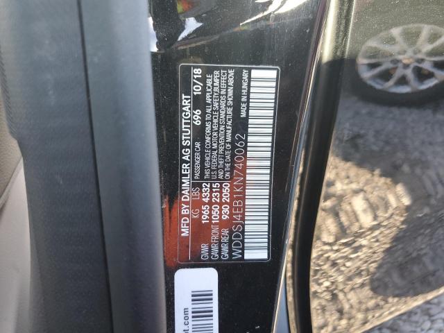 2019 MERCEDES-BENZ CLA 250 - WDDSJ4EB1KN740062