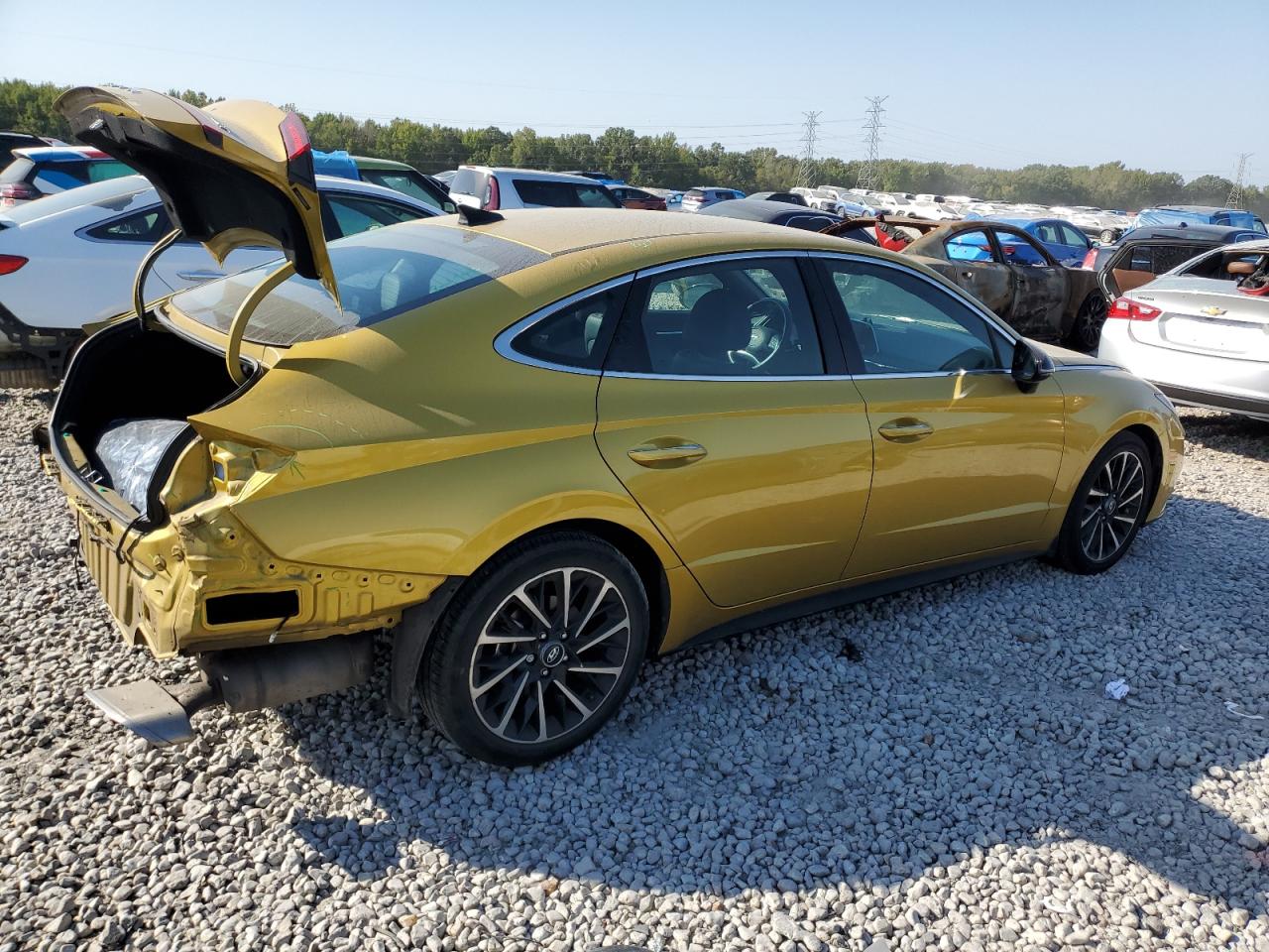 Lot #2943111476 2020 HYUNDAI SONATA SEL