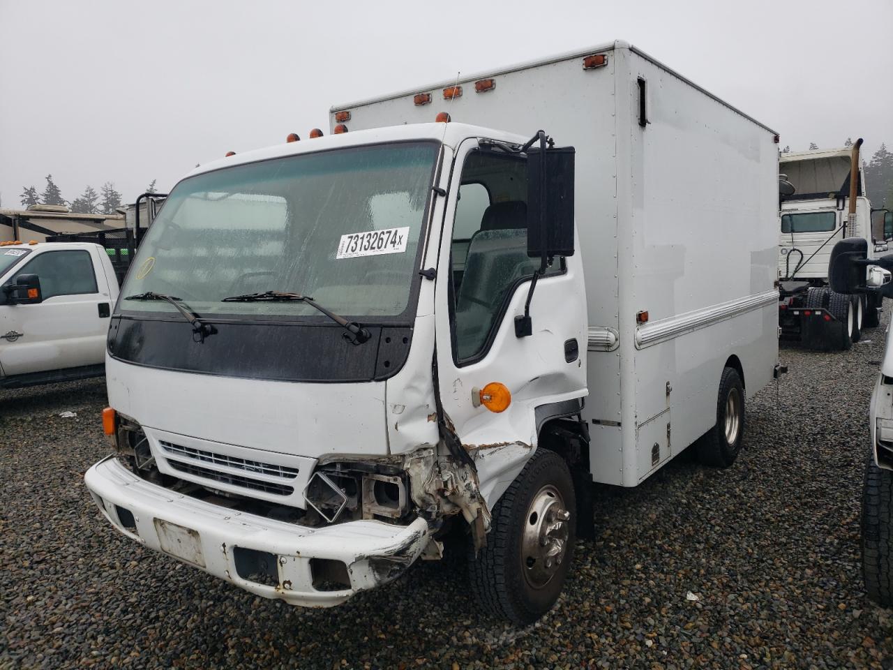 ISUZU NPR 1999 white  diesel JALC4B148X7009740 photo #1