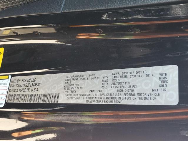 2023 JEEP GLADIATOR - 1C6HJTAG3PL546580