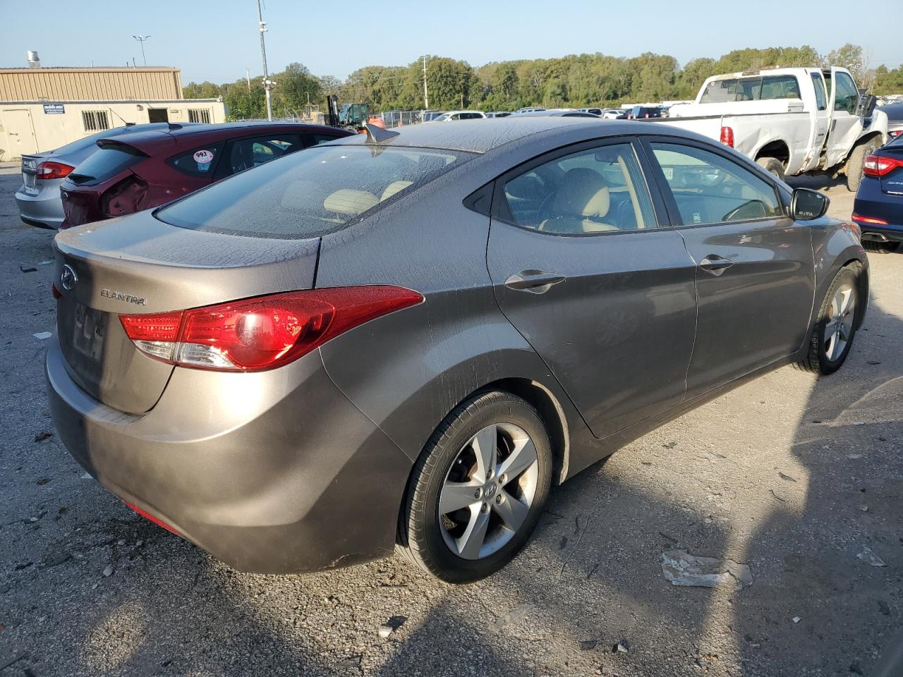 Lot #3024820360 2013 HYUNDAI ELANTRA GL