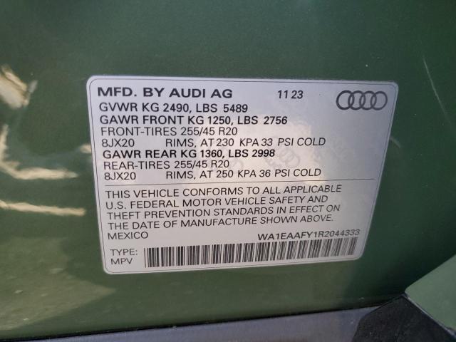 VIN WA1EAAFY1R2044333 2024 AUDI Q5 no.13