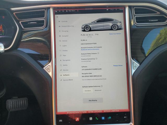 2016 TESLA MODEL S - 5YJSA1E1XGF177258