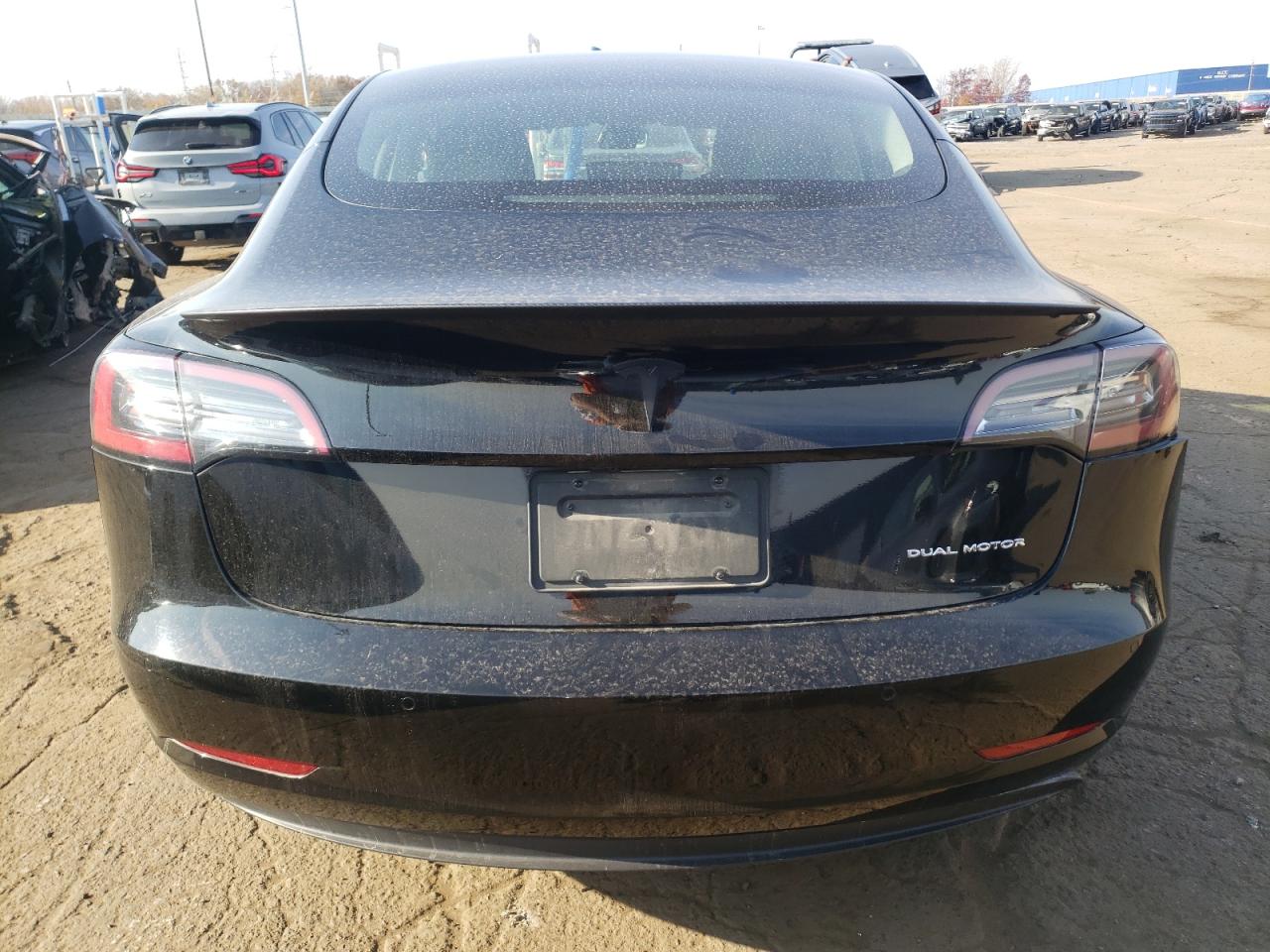 Lot #3034119837 2022 TESLA MODEL 3