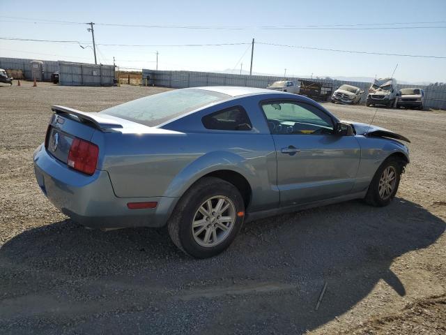 FORD MUSTANG 2005 blue  gas 1ZVFT80N355124637 photo #4