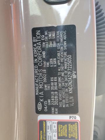 VIN KNDJN2A27F7225050 2015 KIA Soul no.13