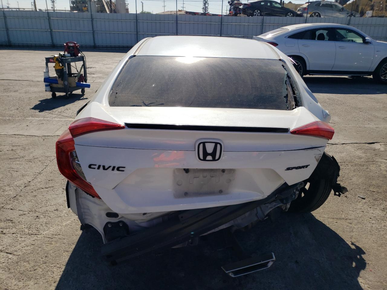 Lot #2988859658 2019 HONDA CIVIC SPOR