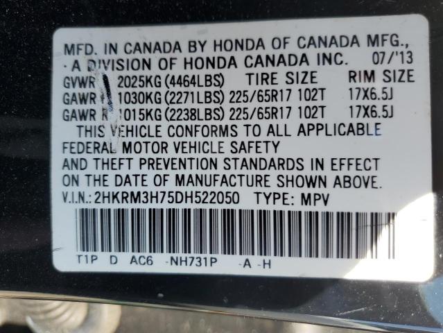 VIN 2HKRM3H75DH522050 2013 Honda CR-V, Exl no.14