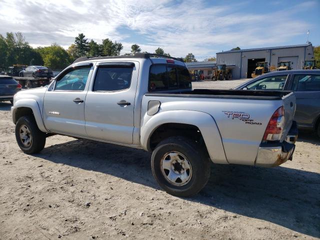 TOYOTA TACOMA DOU 2010 silver crew pic gas 3TMLU4EN6AM038618 photo #3